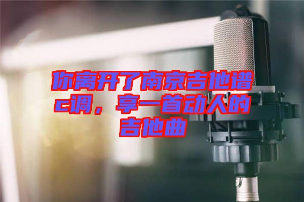 你離開了南京吉他譜c調，享一首動人的吉他曲